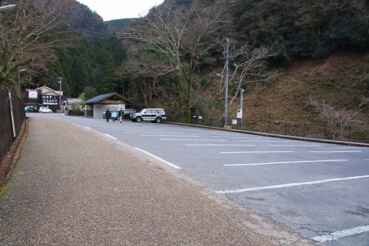 赤目四十八滝（あかめしじゅうはちたき）の駐車場の写真