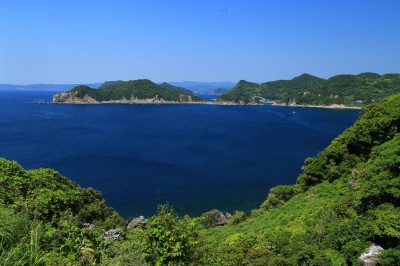 十九島、小引を見下ろす絶景