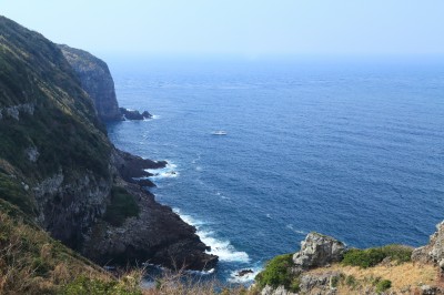 東シナ海に面した雄大な景色