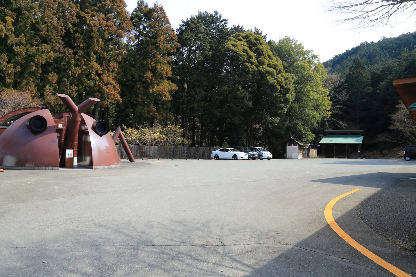 萬城の滝駐車場